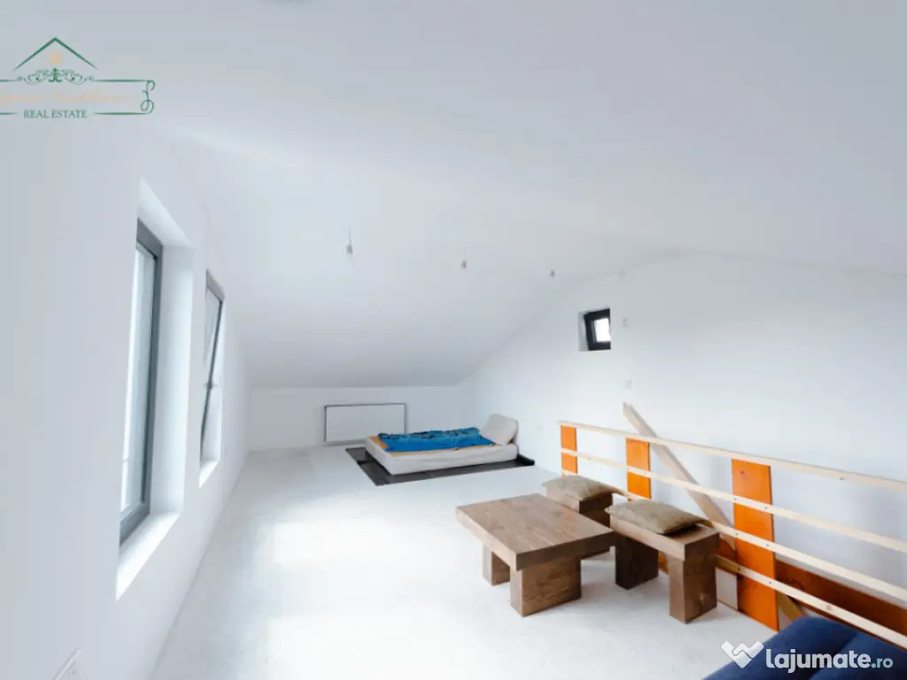 Casă nouă pe structură din lemn cu centrala proprie , Com 