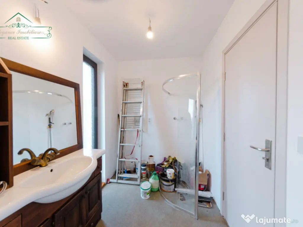 Casă nouă pe structură din lemn cu centrala proprie , Com 