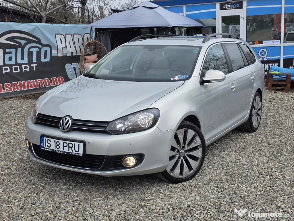 VW Golf VI 2010 1.6 TDI 105 CP euro 5 / RATE fara avans