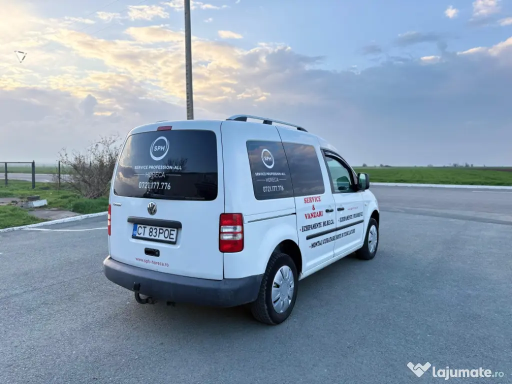 VW Caddy, autoturism 5 locuri 