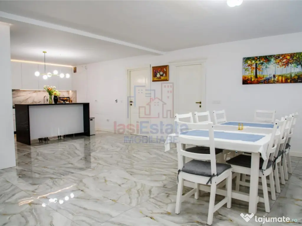 Casa intr-o zona linistita cu garaj si teren-1091 mp 