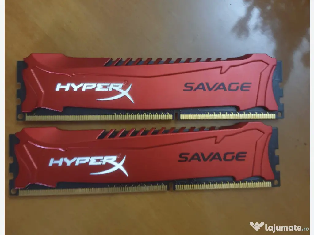 Kit Memorie RAM DDR3, 8GB 2400 mhz Kingstone HYPERX SAVAGE 