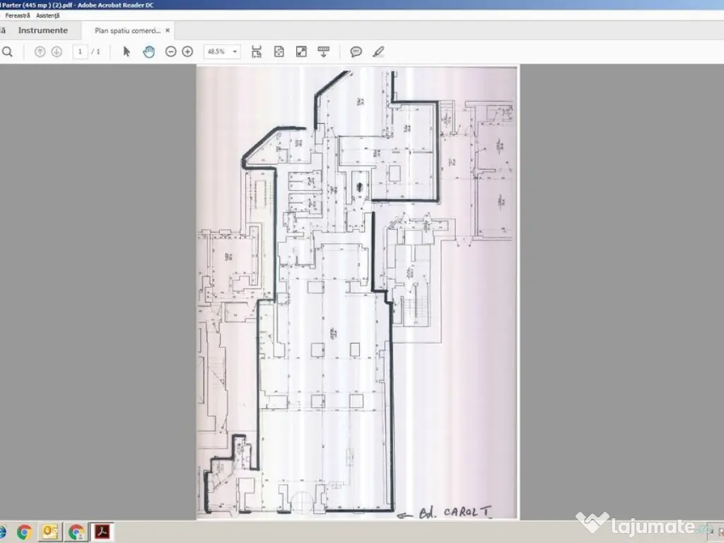 Spatiu comercial - Carol 445mp parter ideal banca sau cli...
