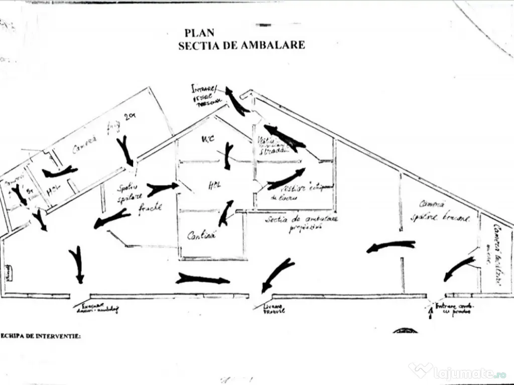 BAICOI foste spatii depozitare/preambalare ind.alimentara pr 