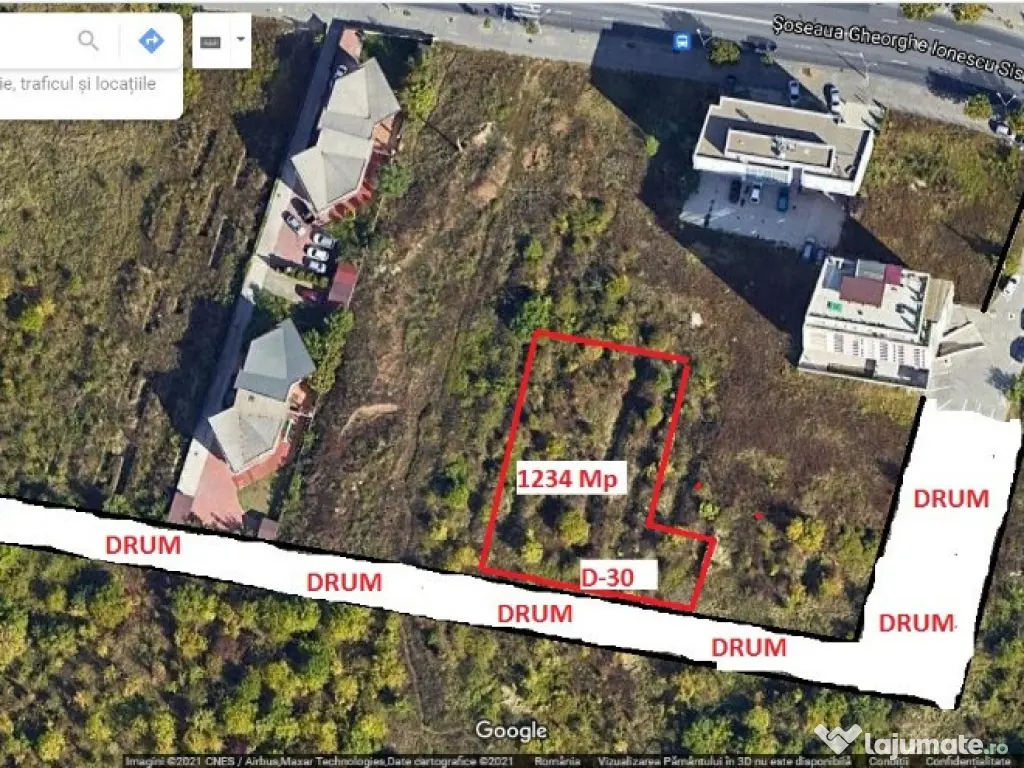 Teren Baneasa 1234 mp Piscul Scoartei New 2026