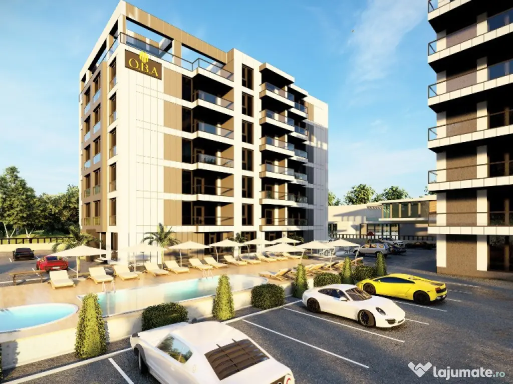 Apartament Mamaia Nord -2 camere- O.B.A Lake - Proiect finalizat. 