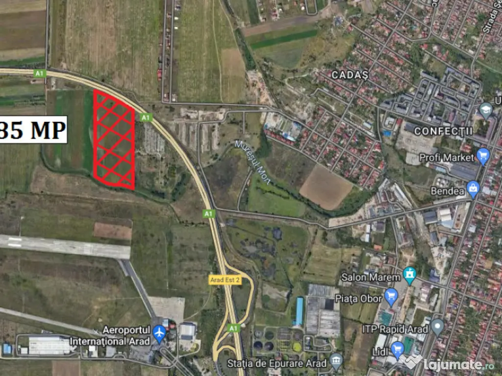 Teren 6.6 ha zona Aeroport - ID : RH-31968-property
