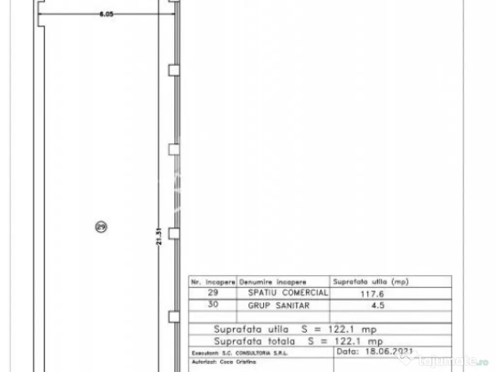 Spatiu comercial Mamaia Nord