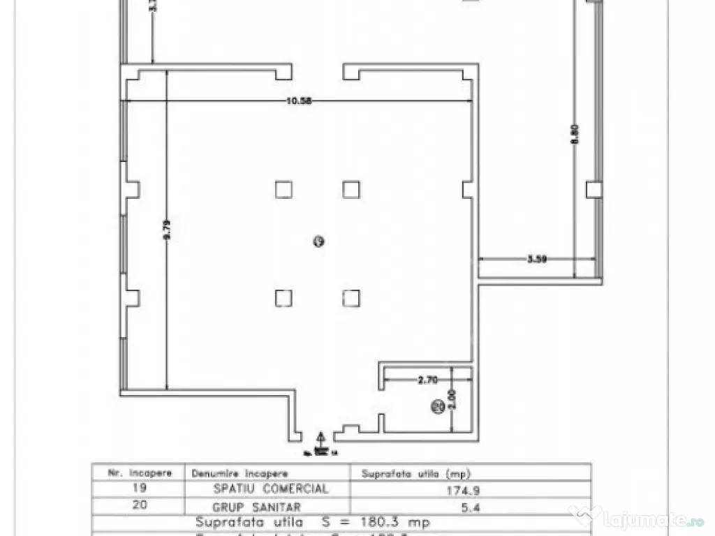 Spatiu comercial Mamaia Nord