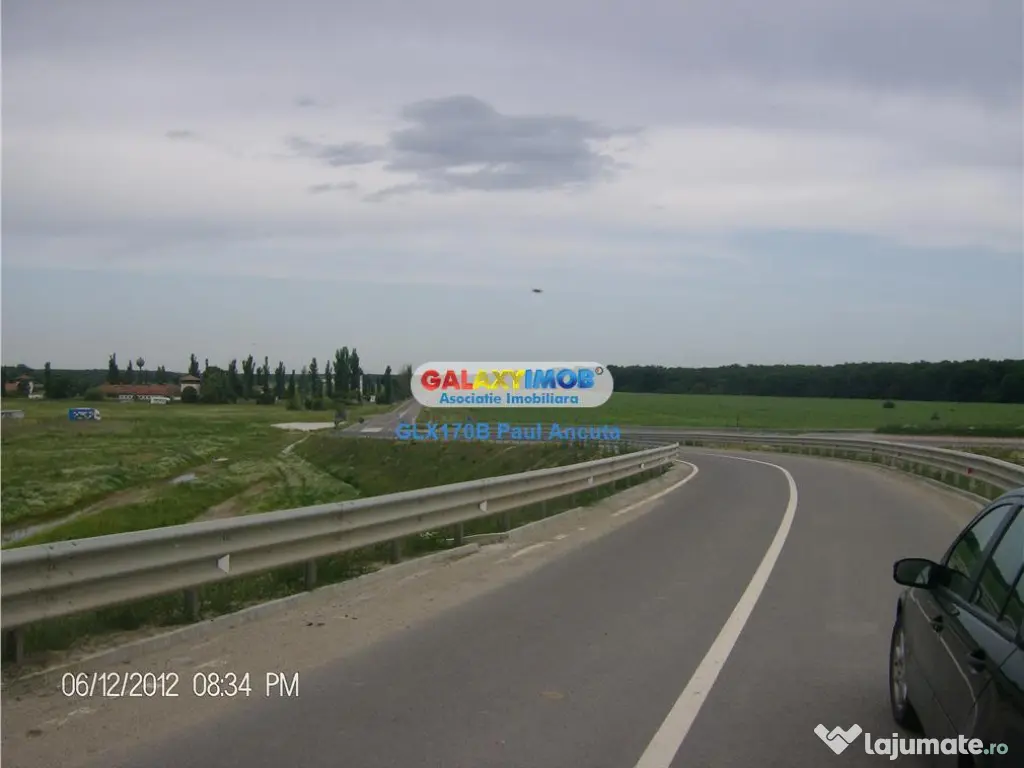 Teren Snagov latura direct la Padure 9700 mp Casa Vlasia Nod 