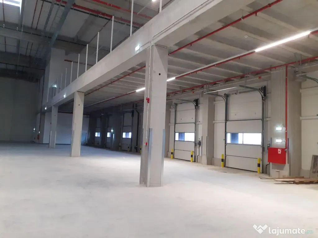 Hale logistice si industriale clasa A, supr 1000 mp la 70... 