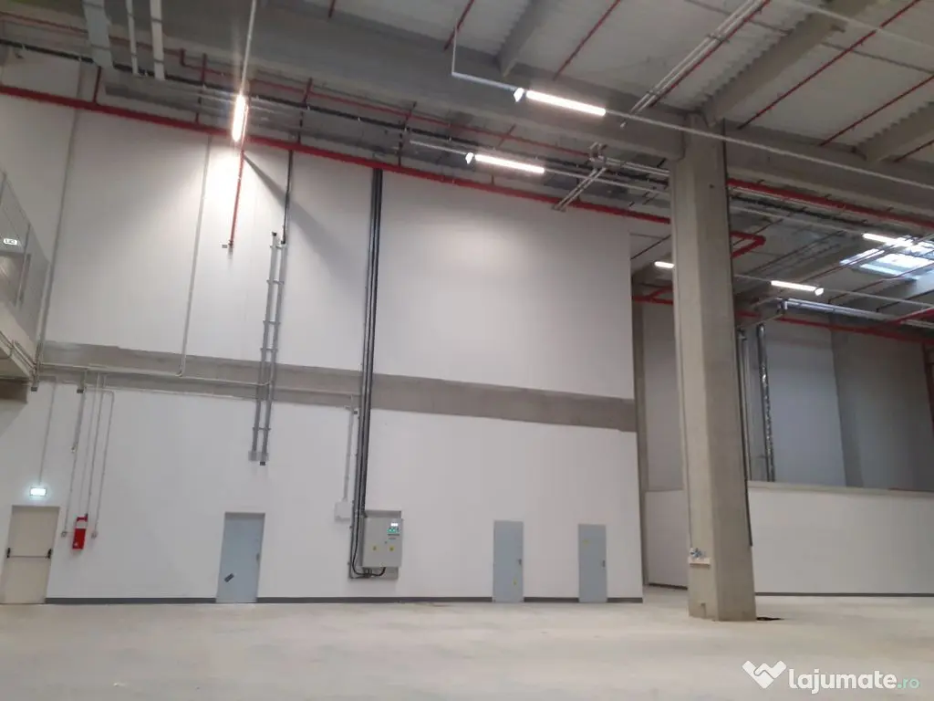 Hale logistice si industriale clasa A, supr 1000 mp la 70... 