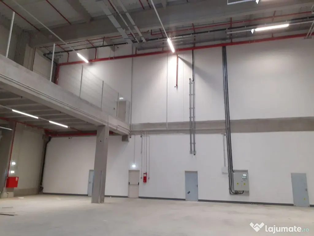 Hale logistice si industriale clasa A, supr 1000 mp la 70... 