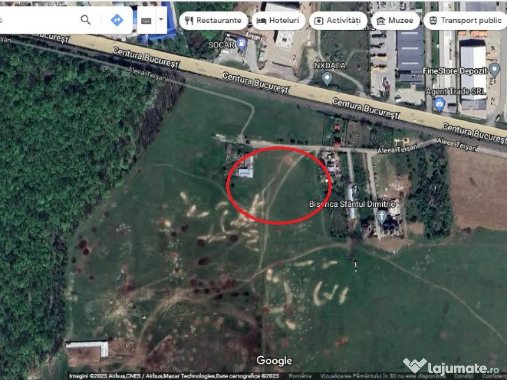 Teren Voluntari 1700 mp Aleeea Teisani 