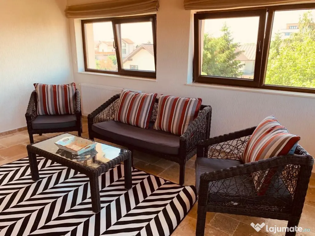 ALBERT - 2camere+terasa, dec, mobilat + utilat - 650 euro 