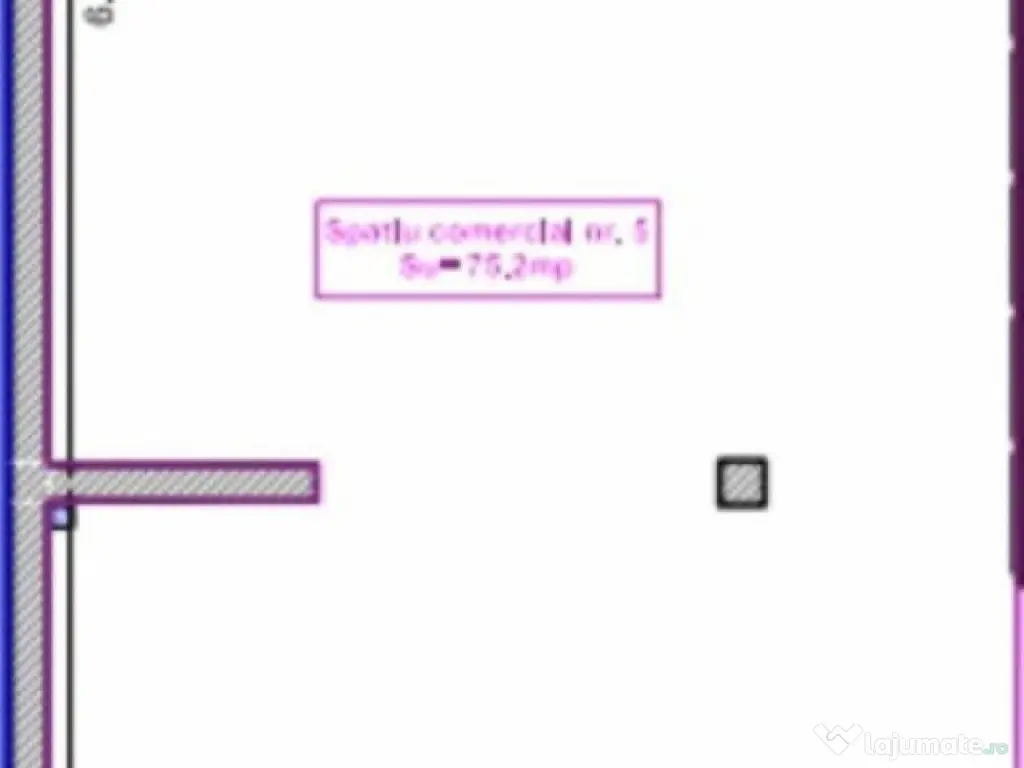 Spatiu comercial, 75.2 mp, parcari, zona Vivo