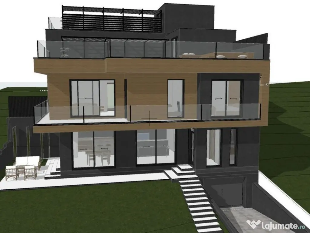 Casa 4 camere, 181mp, priveliste deosebita, zona ANL