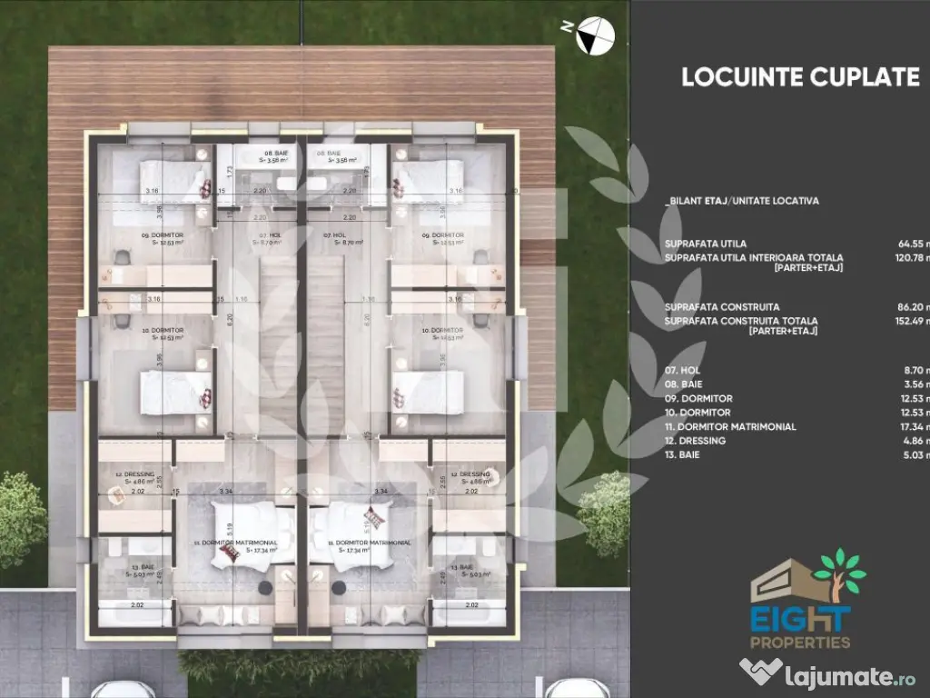 VILA 4 CAMERE BALOTESTI 