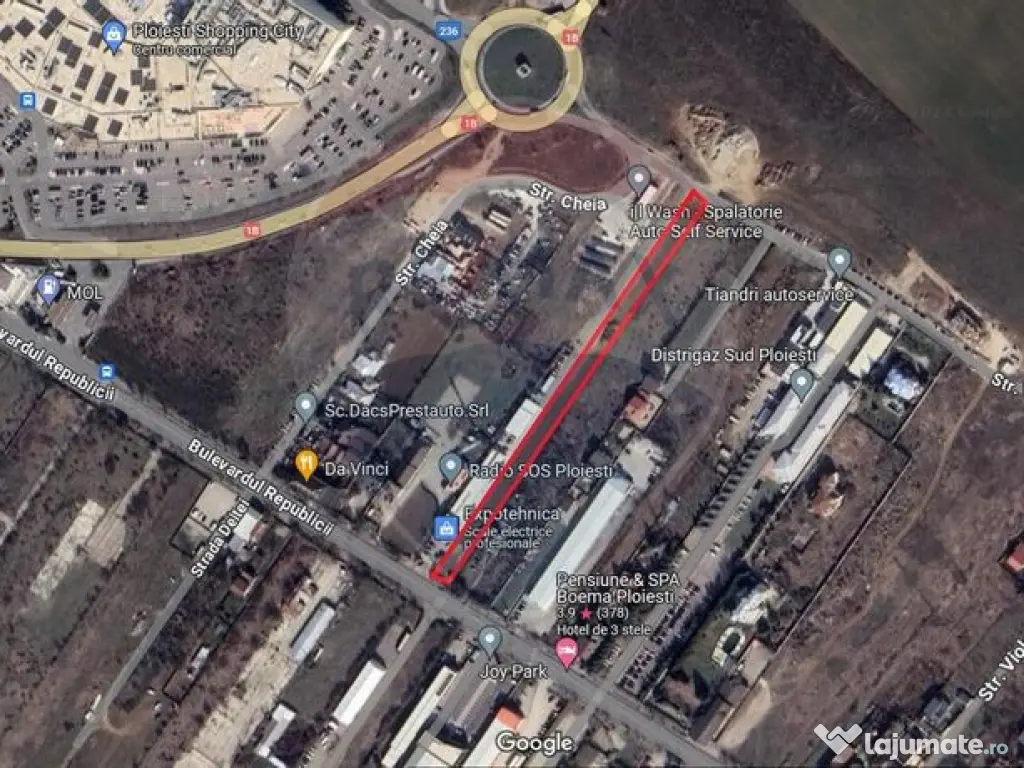 Teren în Cartierul Albert, Ploiești 4340 mp 