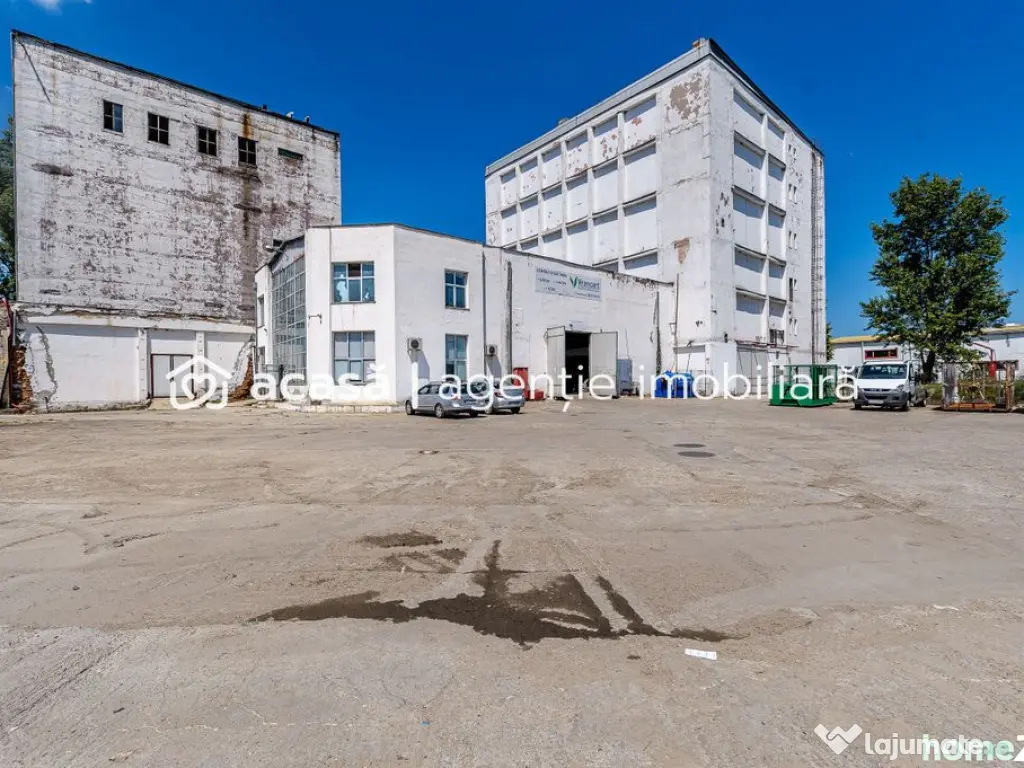 Hala depozit/spatiu productie 596mp+2171mp curte de inchi...