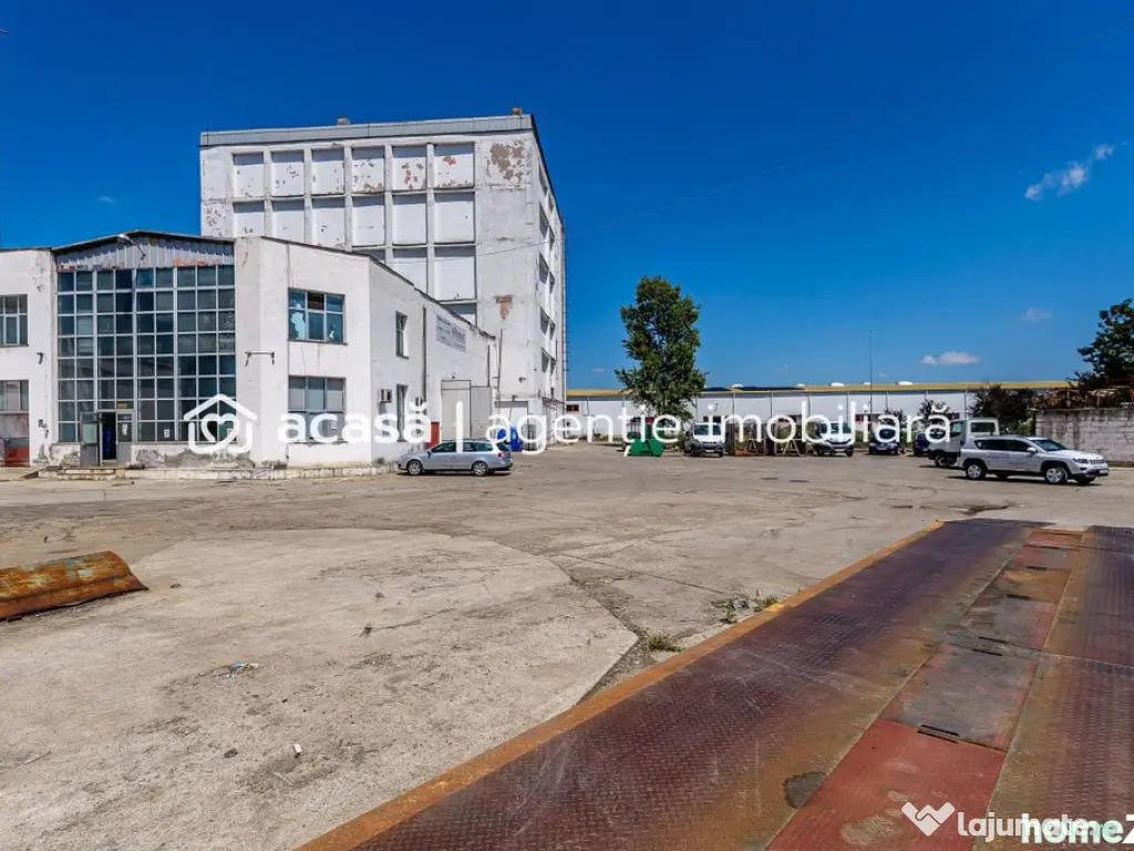 Hala depozit/spatiu productie 596mp+2171mp curte de inchi... 
