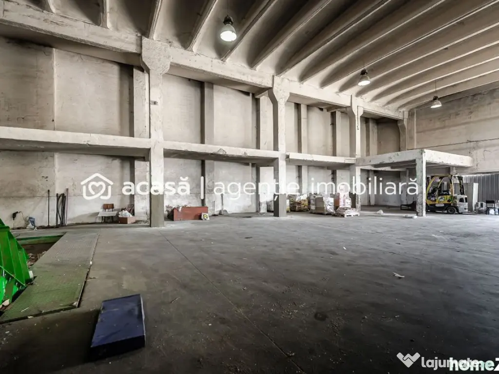 Hala depozit/spatiu productie 596mp+2171mp curte de inchi... 