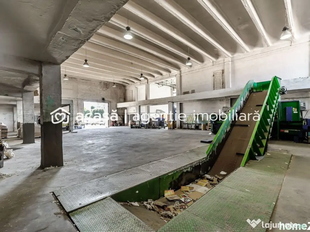 Hala depozit/spatiu productie 596mp+2171mp curte de inchi... 