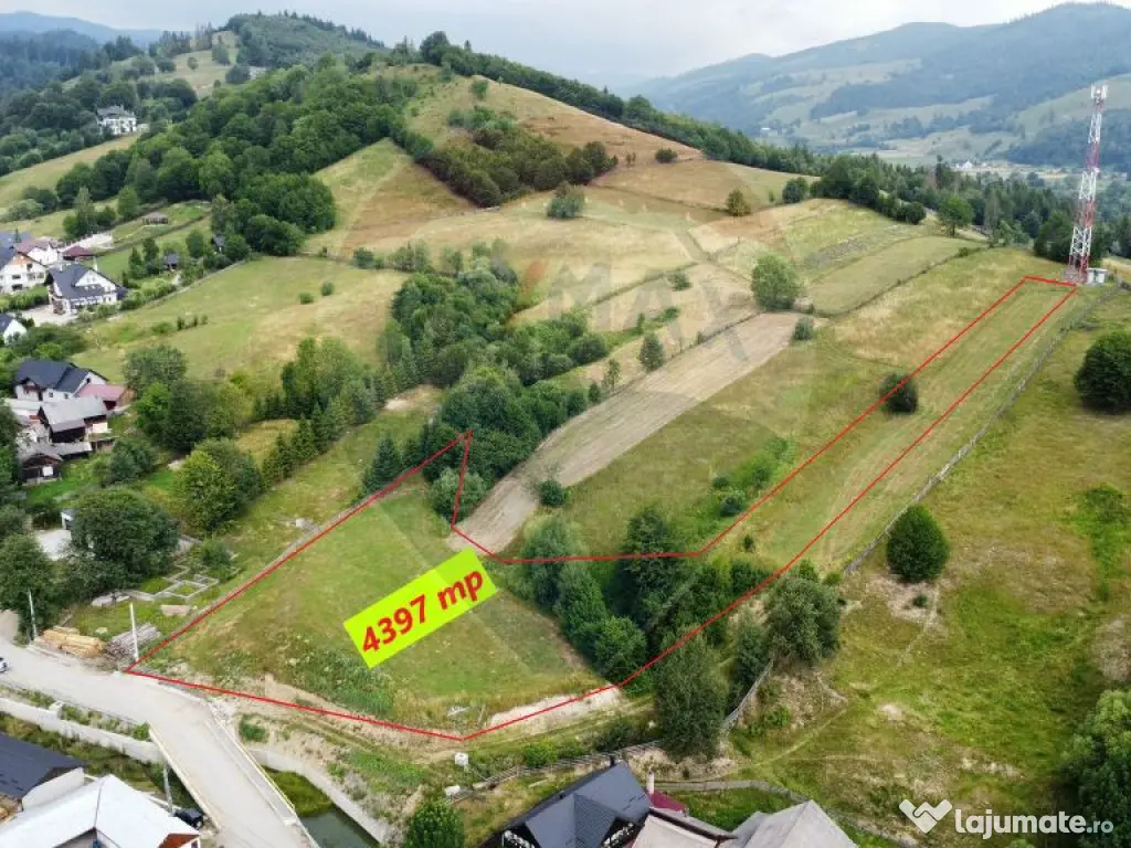 Teren 4397 mp Intravilan Manastirea Humorului / Lunga Buc... 