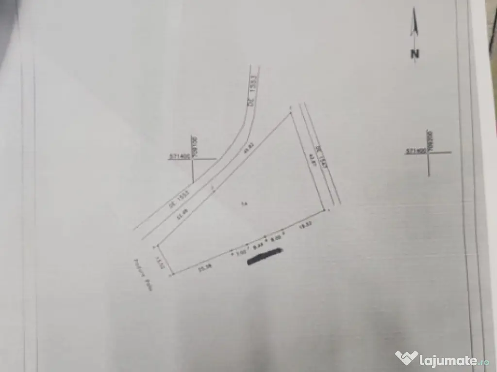 Teren situat in zona Paiu, Vaslui, 1900 mp 