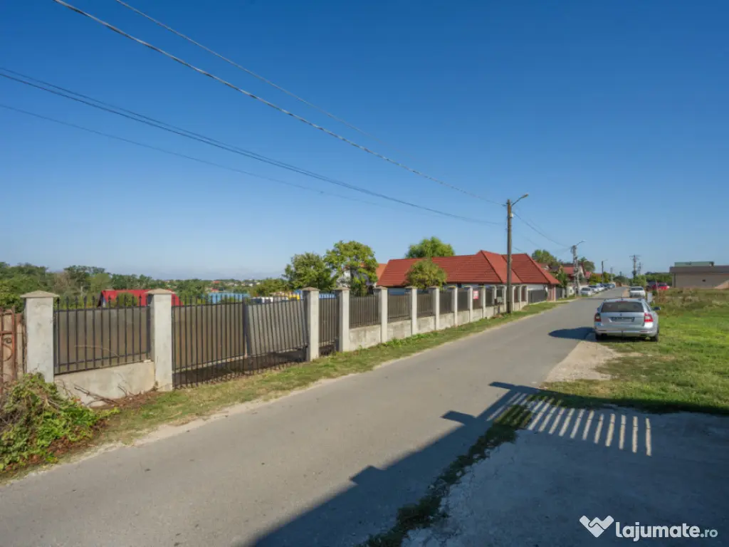 BRANESTI, TEREN 1400 MP, DESCHIDERE 32 MP, VEDERE LA LAC! 