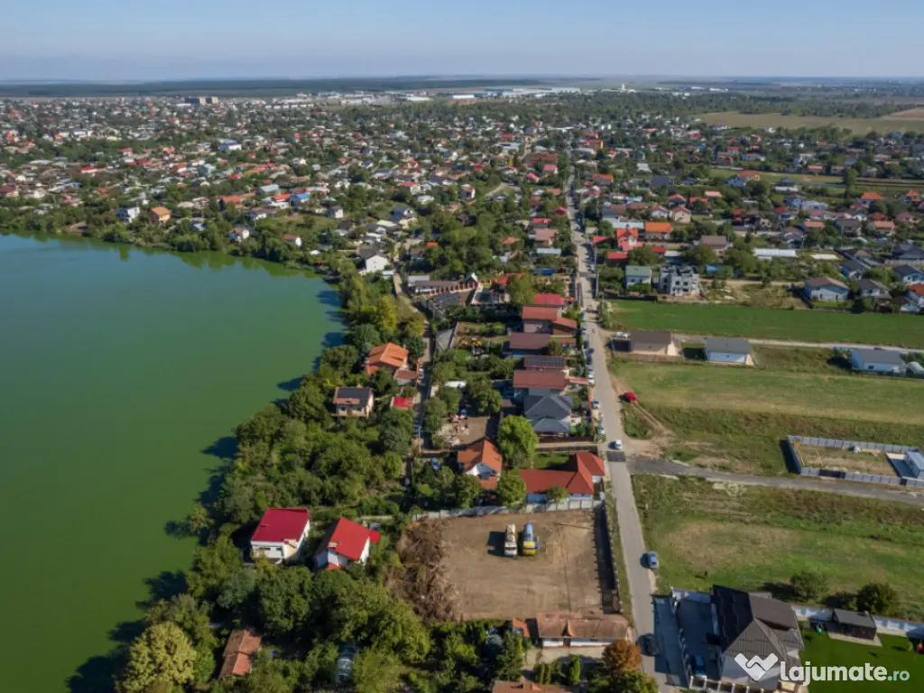 BRANESTI, TEREN 1400 MP, DESCHIDERE 32 MP, VEDERE LA LAC! 
