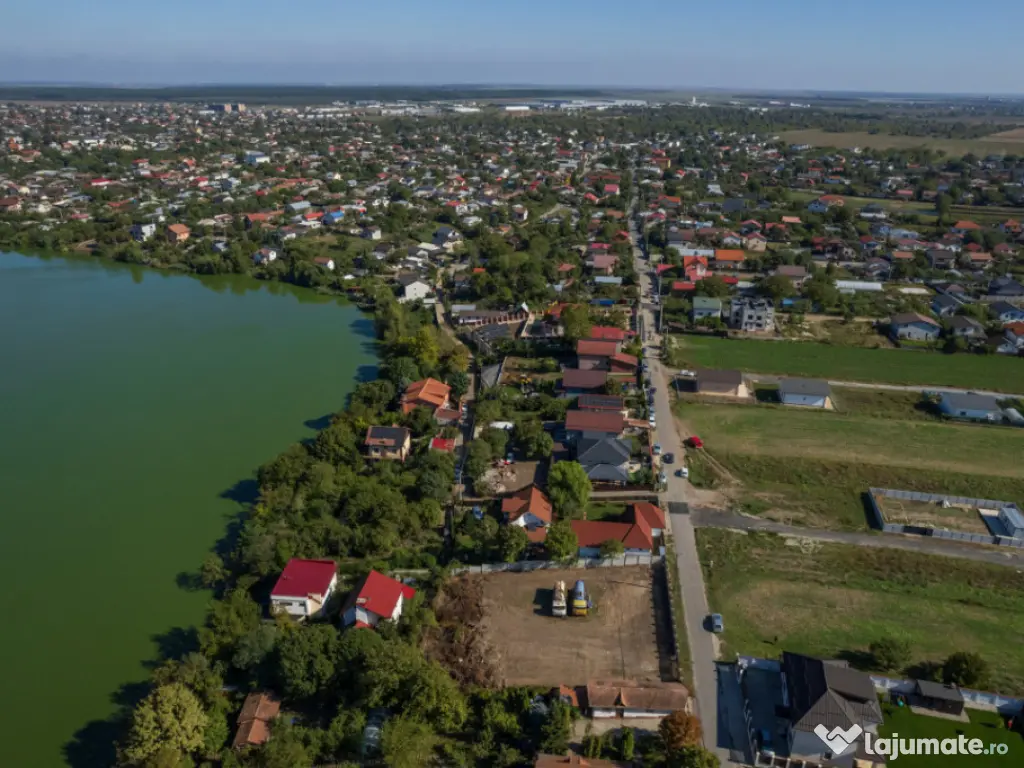 BRANESTI, TEREN 1400 MP, DESCHIDERE 32 MP, VEDERE LA LAC! 