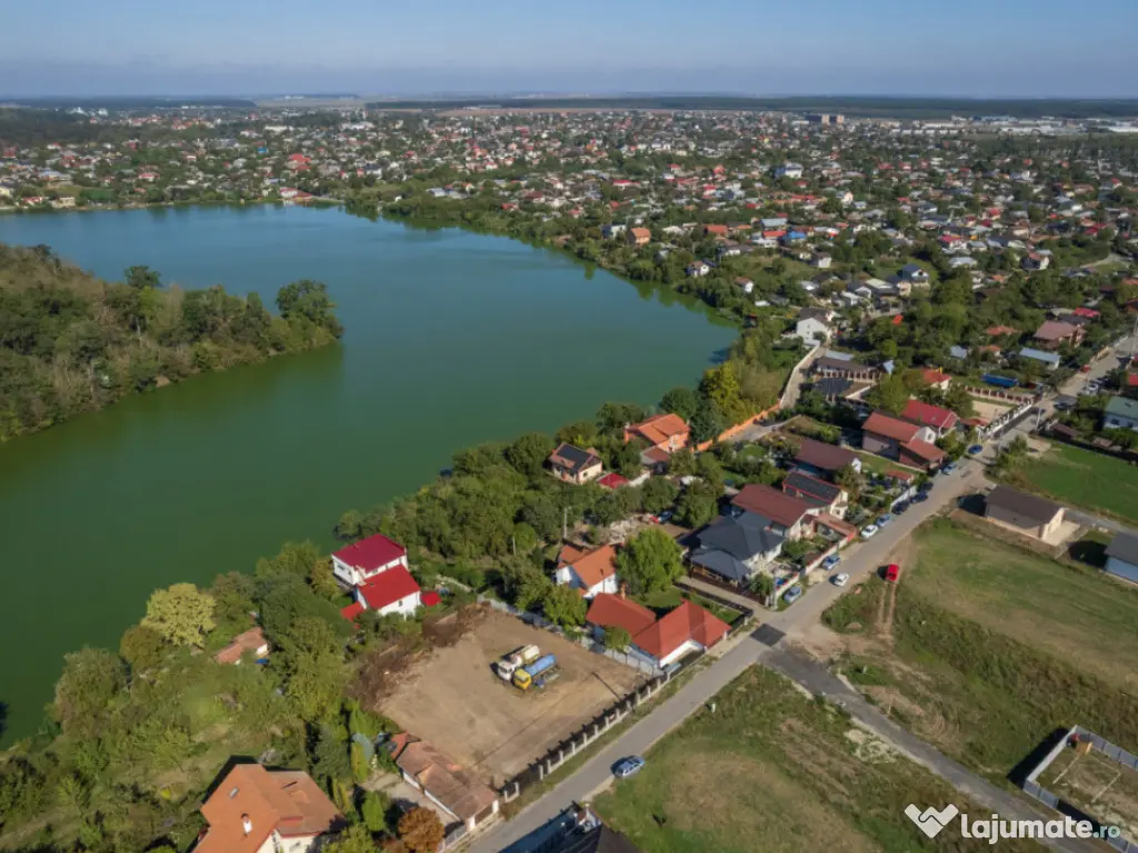 BRANESTI, TEREN 1400 MP, DESCHIDERE 32 MP, VEDERE LA LAC! 