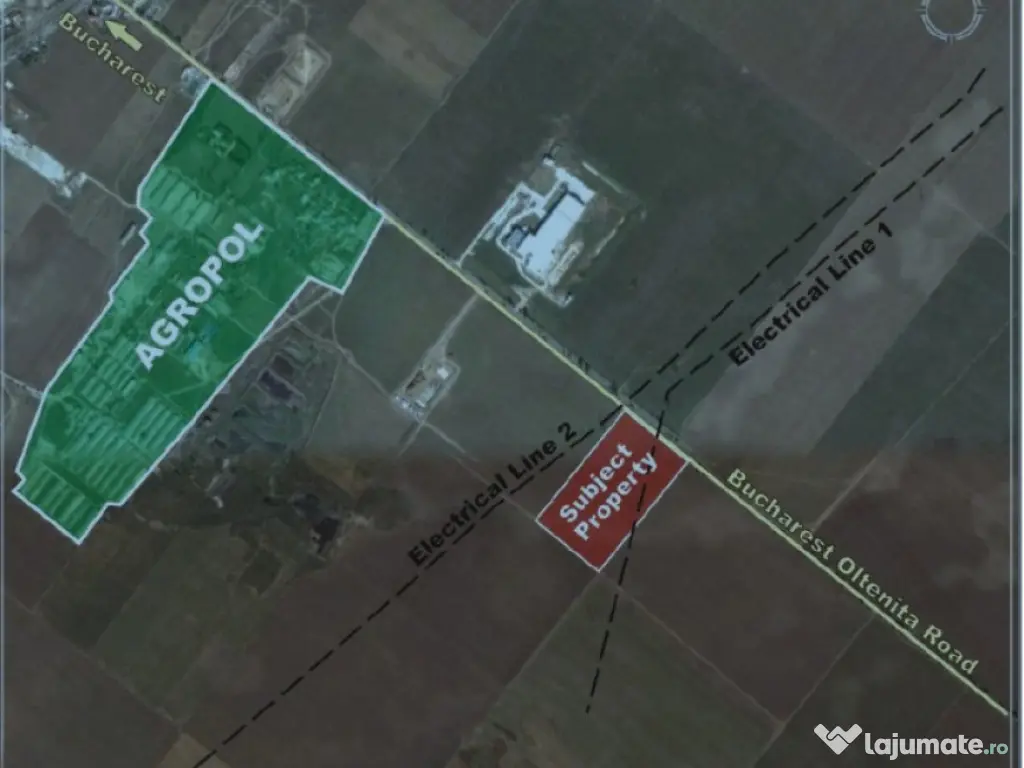 Teren dezvoltare industriala 