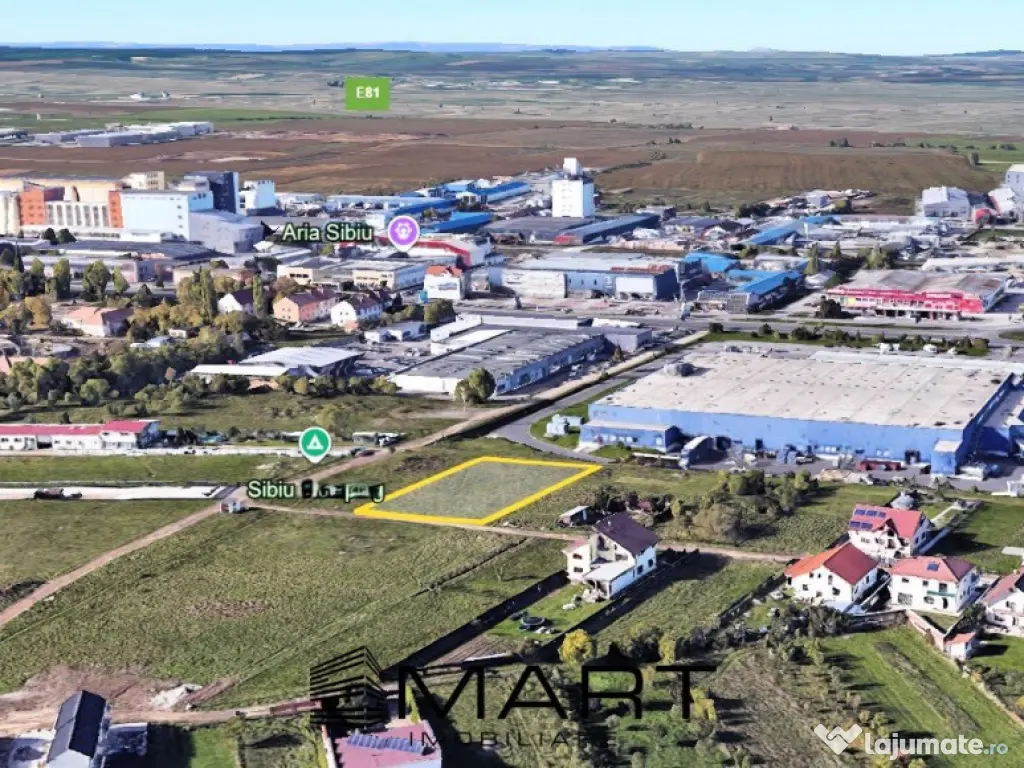 Teren intravilan 1672mp zona Metro 