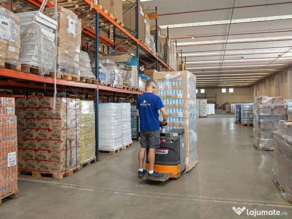 Spațiu logistic flexibil, 500-1 500 mp. Comision 0%.