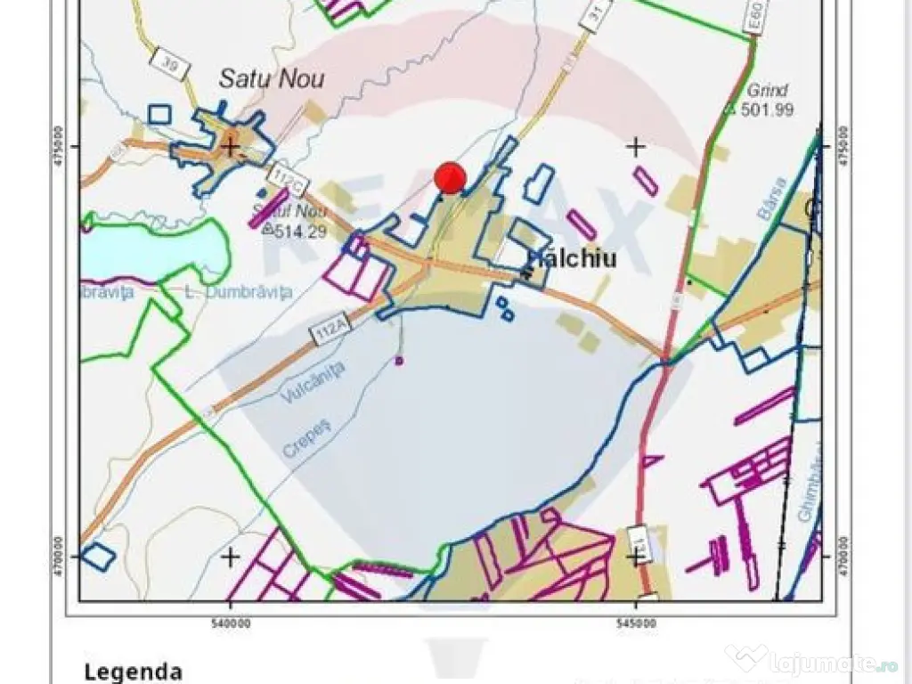 Vanzare teren rezidential 7500 mp Brasov, Halchiu / Strad... 