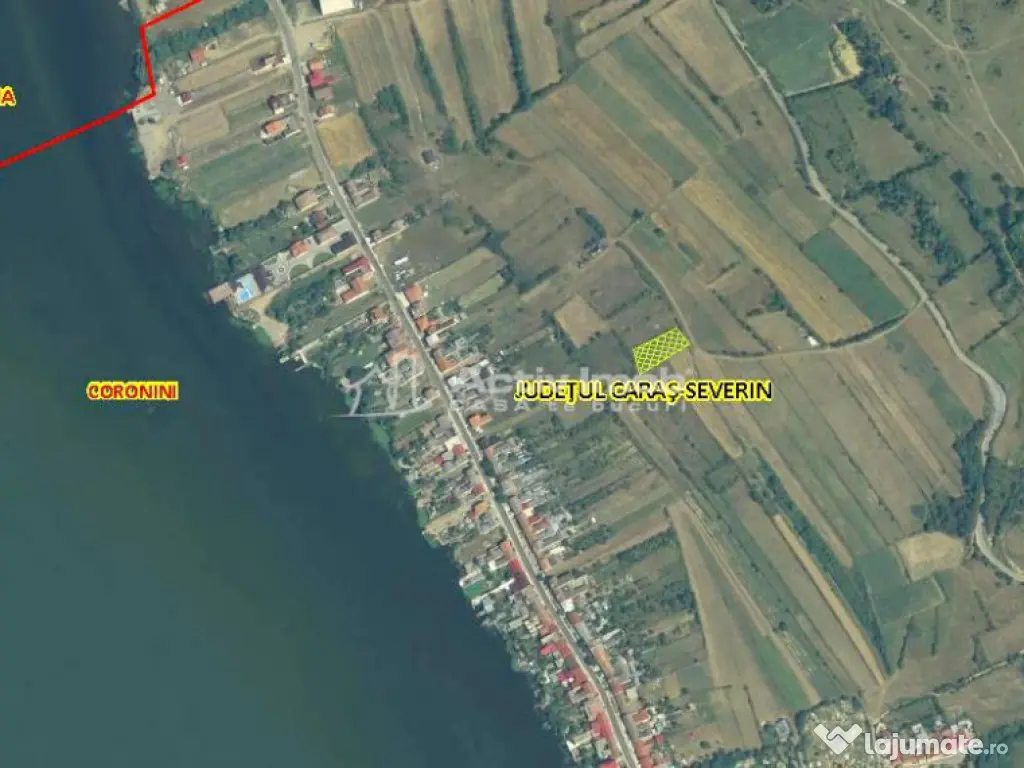 Coronini, Teren Drept, Vedere la Dunare, 6 Euro/Mp, Negociab
