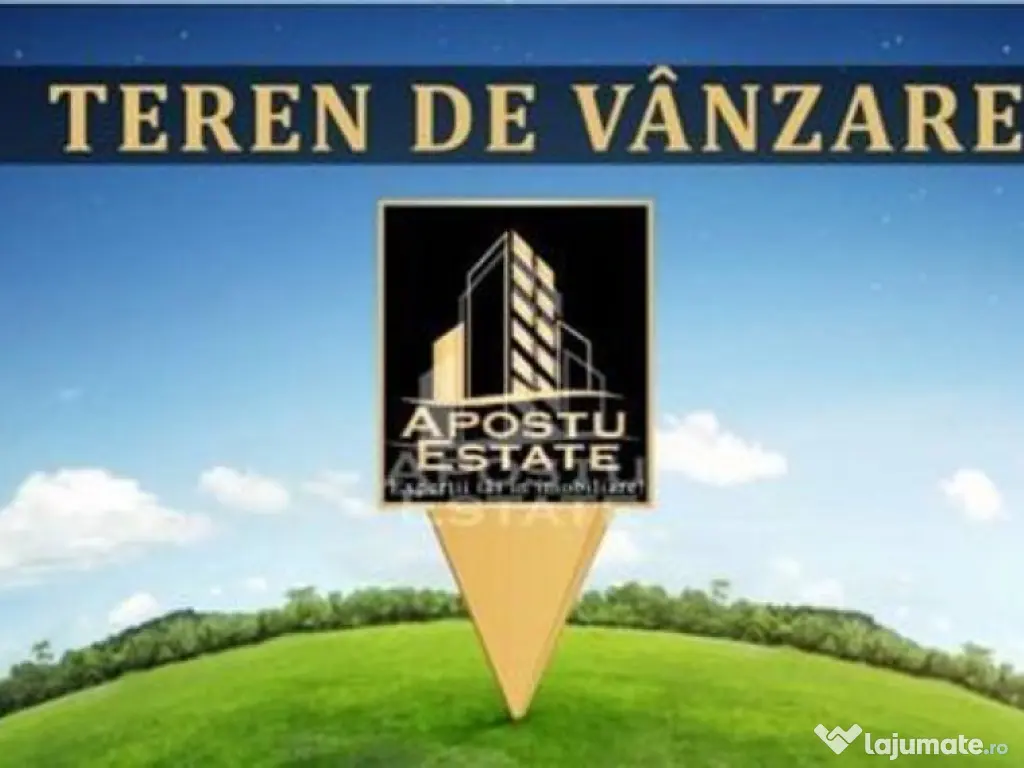 Teren intravilan, zona de vile, in Livada