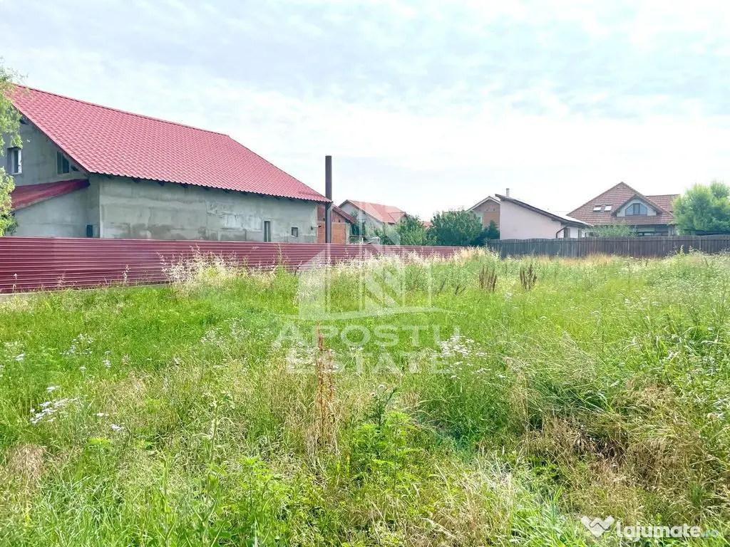 Teren intravilan, zona de vile, in Livada