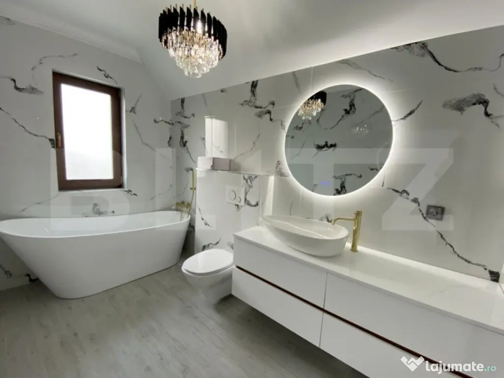 Casa individuala de lux in Salicea, 120 mp utili si 525 mp t 