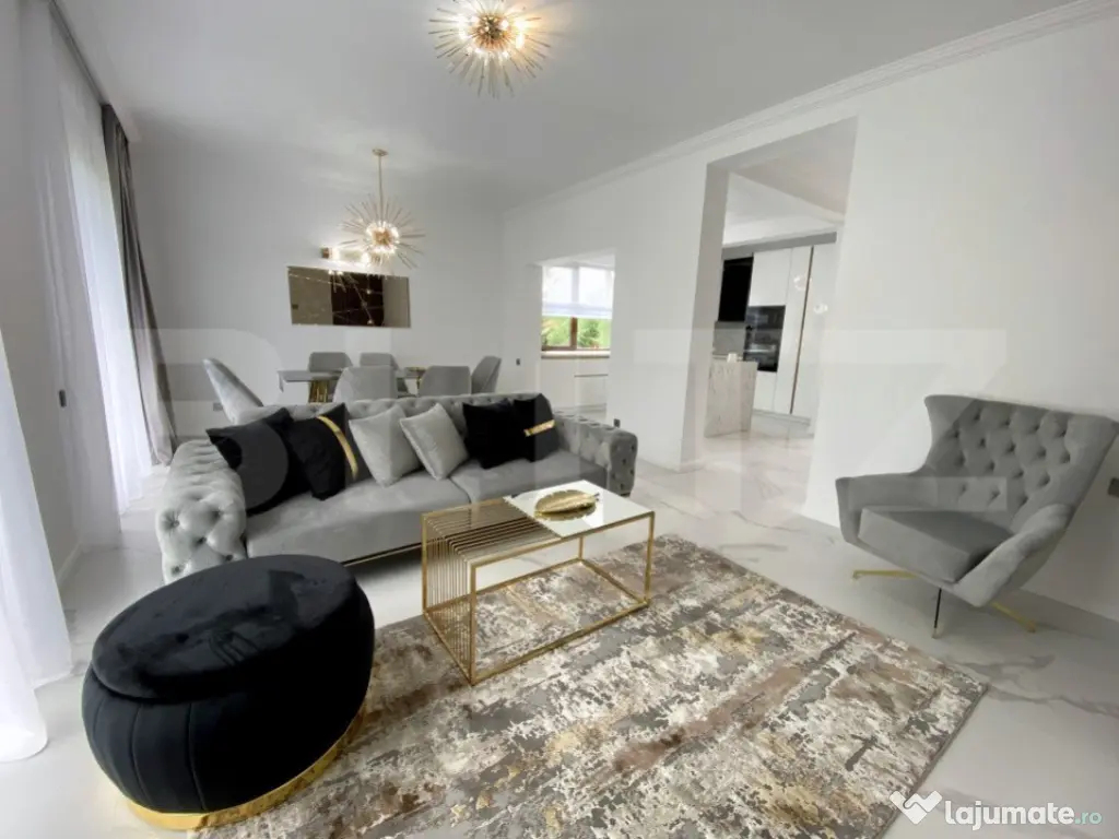 Casa individuala de lux in Salicea, 120 mp utili si 525 mp t 
