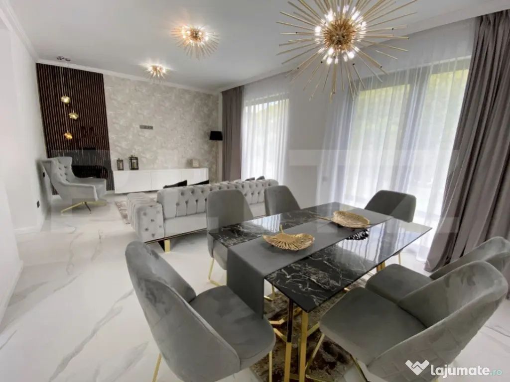 Casa individuala de lux in Salicea, 120 mp utili si 525 mp t 