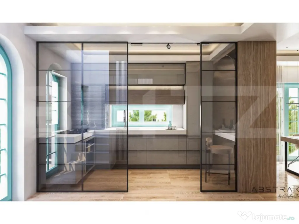 Vila 4 camere in ansamblu de case insiruite, 145mp, Otopeni