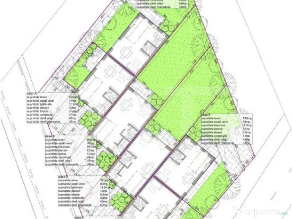 Vila 4 camere in ansamblu de case insiruite, 145mp, Otopeni