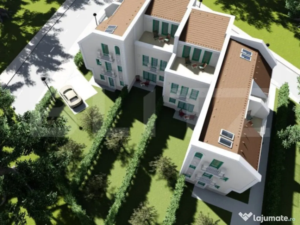 Vila 4 camere in ansamblu de case insiruite, 145mp, Otopeni