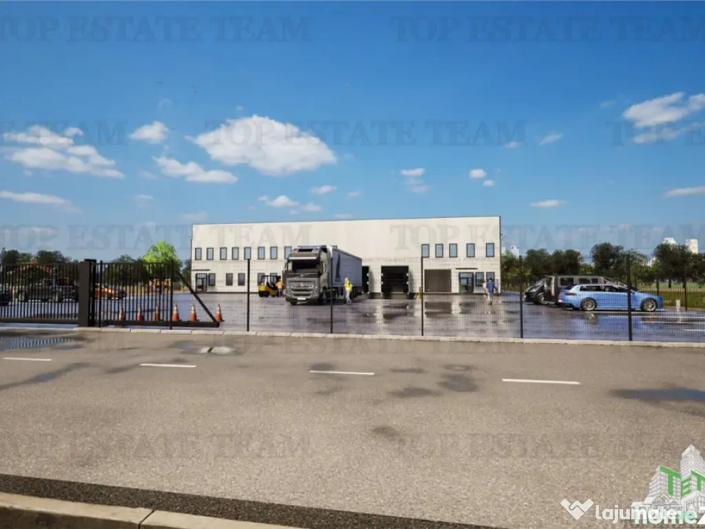 Hala Industriala Balotesti - Spatiu Generos si Accesibilitat 