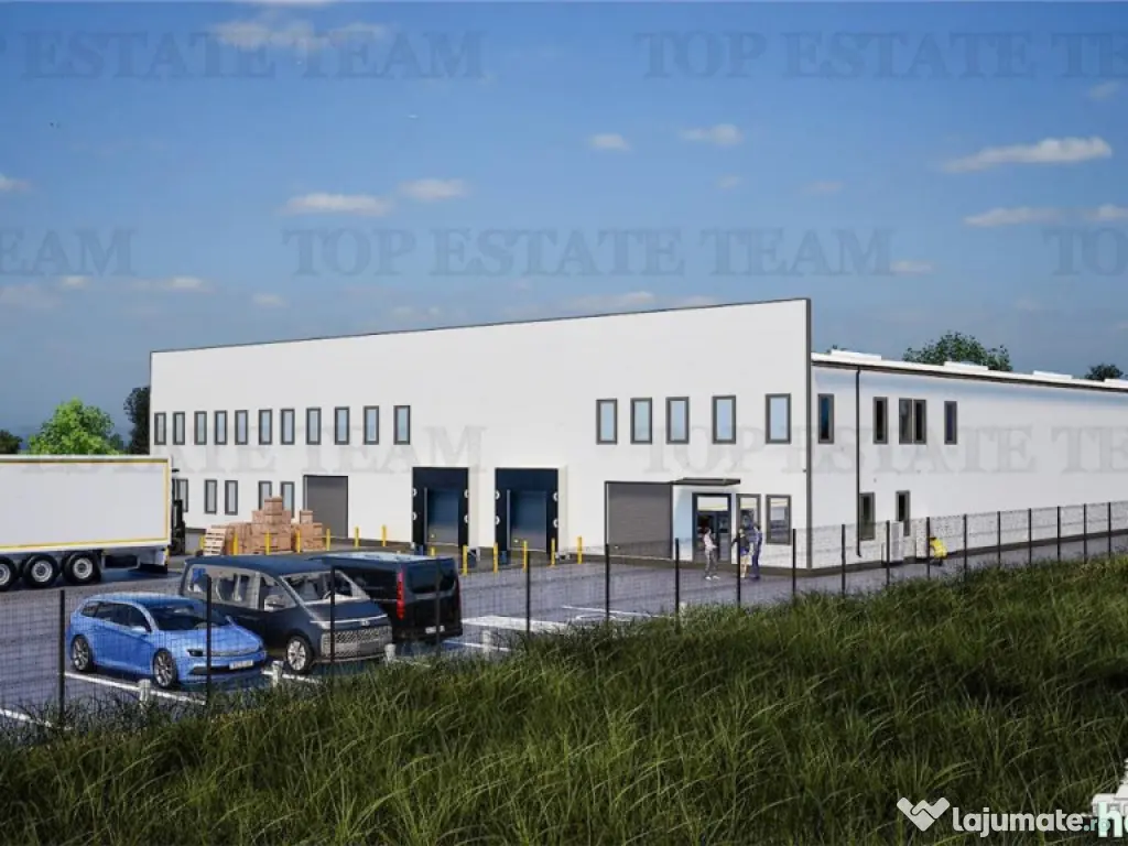 Hala Industriala Balotesti - Spatiu Generos si Accesibilitat 