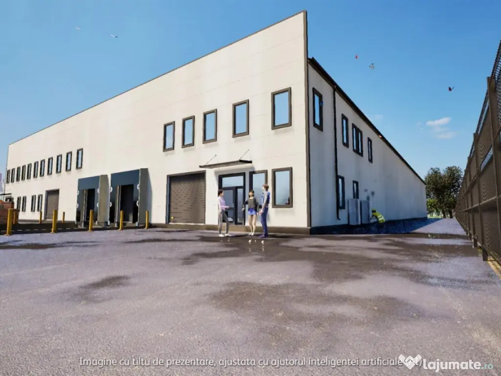 Hala Industriala Balotesti - Spatiu Generos si Accesibilitat