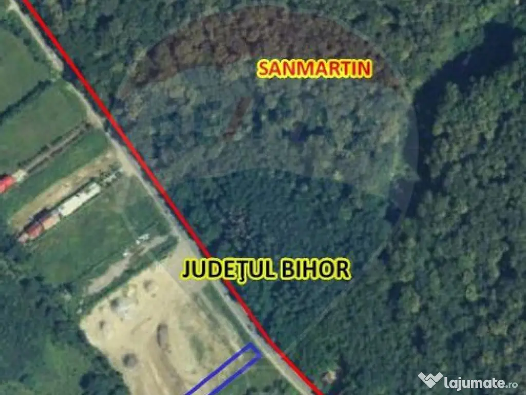 Teren intravilan de vanzare in Hidiselu de Jos, jud.Bihor